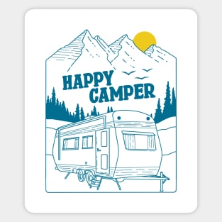 Happy Camper Magnet